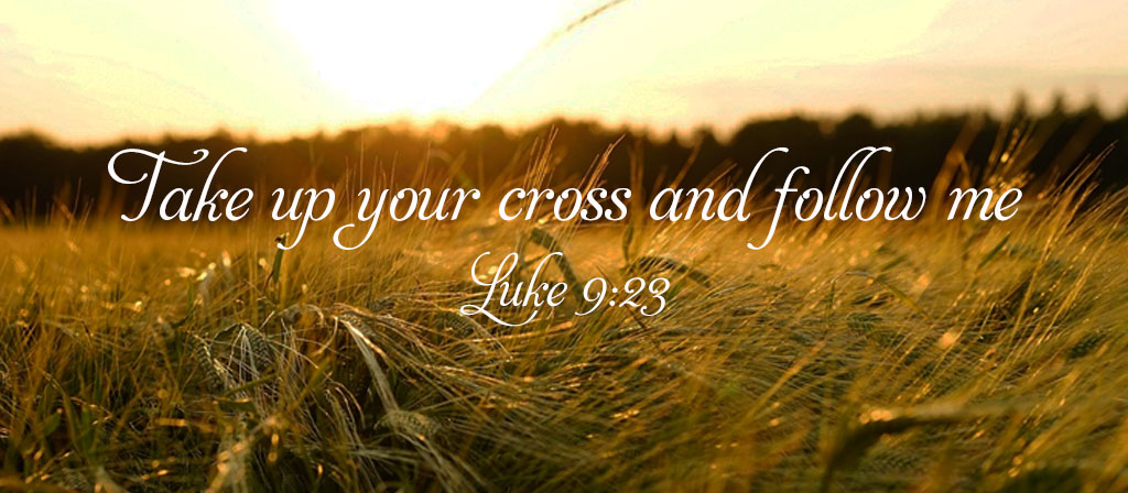 Take up your cross